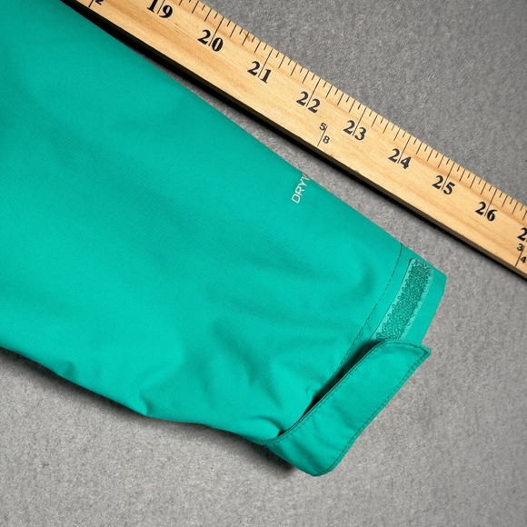 The North Face Quest Jacket Womens Small Green Fleece Lined Dry Vent‎ Outdoors - Picture 8 of 14